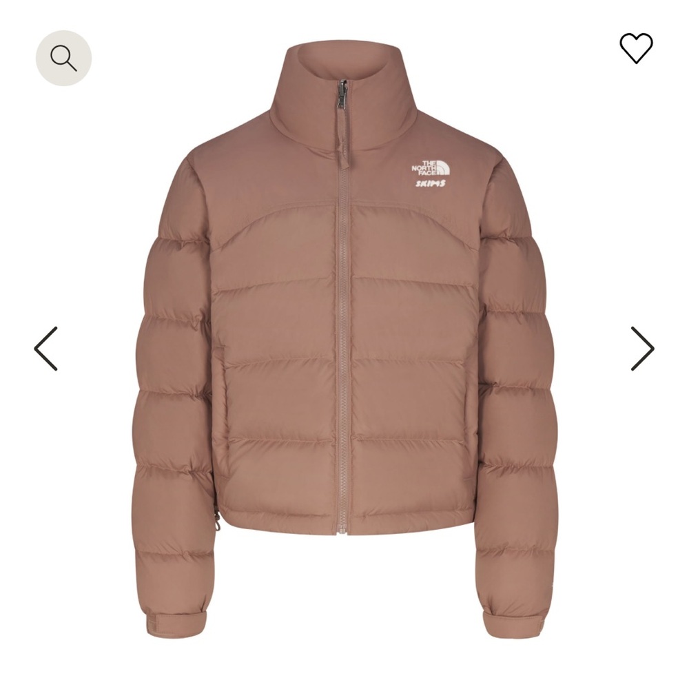 THE NORTH FACE X SKIMS 2000 RETRO NUPTSE JACKET | SIENNA - SIENNA / L x 1